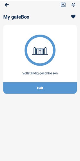Screenshot BleBox gateBox Hoftor Flügeltor Screenshot BleBox gateBox Hoftor Flügeltor