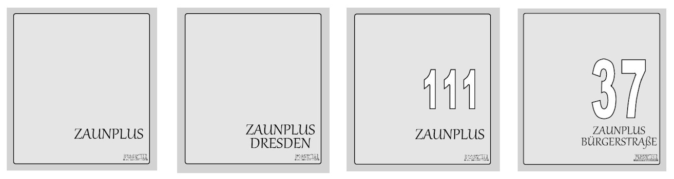 Centerbox Name - ZAUNPLUS